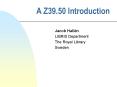 A Z39.50 Introduction