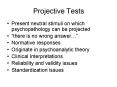 Projective Tests