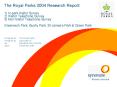 The Royal Parks 2004 Research Report: 1 Inpark Visitor Survey 2 Visitor Telephone Survey 3 NonVisito