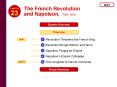 The French Revolution and Napoleon, 17891815