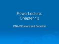 PowerLecture: Chapter 13