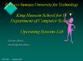 Princess Sumaya University for Technology King Hussein School for IT Department of Computer Science