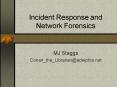 Incident Response and Network Forensics