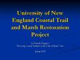 University of New England Coastal Trail and Marsh Restoration Project