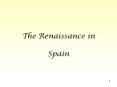 The Renaissance in