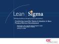 Combining LeanSix Sigma