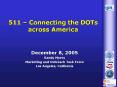 511 Connecting the DOTs across America