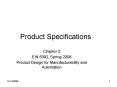 Product Specifications