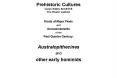 Prehistoric Cultures Class Slides Set