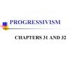 PROGRESSIVISM