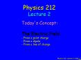 Physics 212 Lecture 2, Slide 1