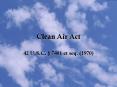 Clean Air Act