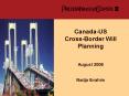 CanadaUS CrossBorder Will Planning August 2006 Nadja Ibrahim