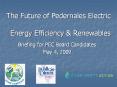 The Future of Pedernales Electric