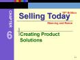 Creating Product Solutions