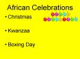 African Celebrations