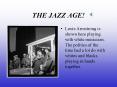 THE JAZZ AGE