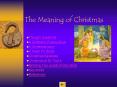 The Meaning of Christmas