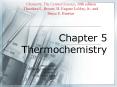 Chapter 5 Thermochemistry