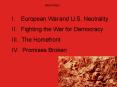 World War I