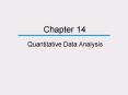 Quantitative Data Analysis