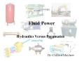 Hydraulics Versus Pneumatics