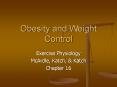 Obesity and Weight Control