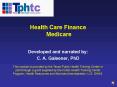 Health Care Finance Medicare