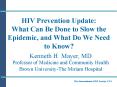 INTERSECTING EPIDEMICS IN THE NEW ENGLAND EPICENTER: HIV AND STD AT FENWAY COMMUNITY HEALTH
