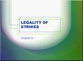 LEGALITY OF STRIKES