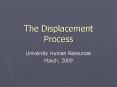 The Displacement Process