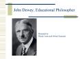 John Dewey, Educational Philosopher