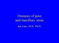 Diseases of jaws and maxillary sinus