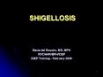 SHIGELLOSIS