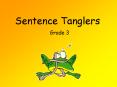 Sentence Tanglers