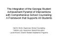 The Integration of the Georgia Student Achievement Pyramid of Interventions with Comprehensive Schoo