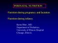 PERINATAL NUTRITION