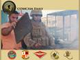 A U'S' Marine with Truck Platoon, Headquarters and Service Company, 1st Battalion, 3rd Marine Regime