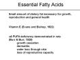Essential Fatty Acids