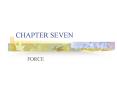 CHAPTER SEVEN