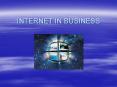 INTERNET IN BUSINESS