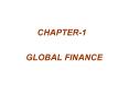GLOBAL FINANCE