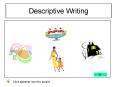 Descriptive Writing