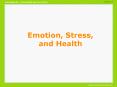 Emotion, Stress, and Health