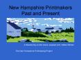 New Hampshire Printmakers Past and Present