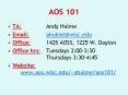 AOS 101