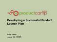 Developing a Successful Product Launch Plan
