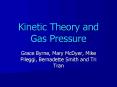 Kinetic Theory and Gas Pressure