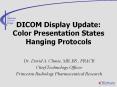 DICOM Display Update: Color Presentation States Hanging Protocols