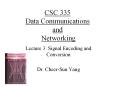 CSC 335 Data Communications and Networking